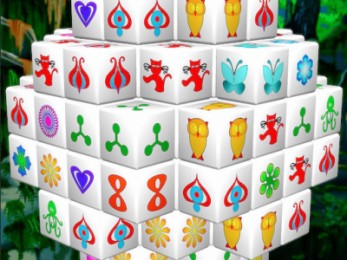 Mahjong Tridimensional jogo online grátis