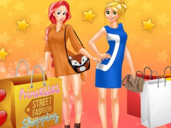 Princesses Street Fashion Shopping