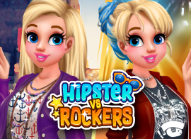 HIPSTER VS ROCKERS - Jogue Grátis Online!