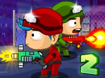 Zombie Parade Defense 4 - 4 Player Games