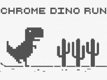 Dino Run - Level 2 (HTML5) 