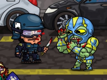 Kill the Zombies: Zombies vs SWAT - Jogo Gratuito Online