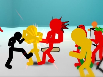 Stickman Street Fighting 3D on LittleGames