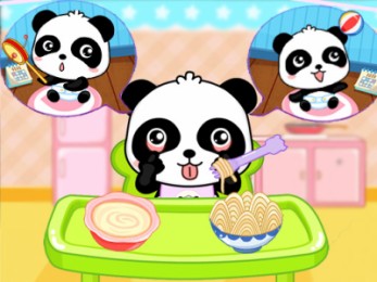 baby bus panda games online