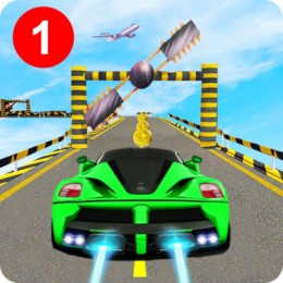 Mega Car Ramp Impossible Stunt Game: Play for free