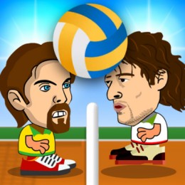 Volley Random on Twoplayergames.org - (2 PLAYER SPORT GAME) 