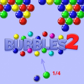 basic bubble shooter game