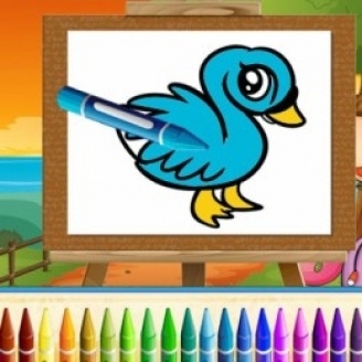 Colouring Games: Play Colouring Games on LittleGames