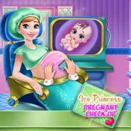 Ice Princess Pregnant Check Up em Jogos na Internet