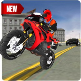 Corrida de moto real 3D 