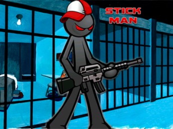 Stickman Games - Jailbreak 4 Warriors Fight's to Escape Prison 