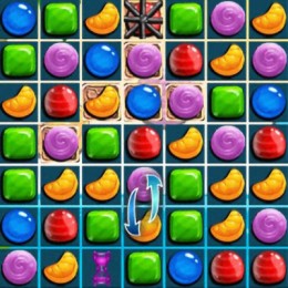 Sweet Tooth Town, Free Online Match 3 Puzzle Game