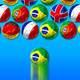 Bubble Shooter Soccer 2 — play online for free