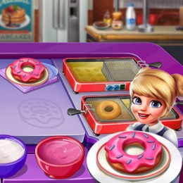 Cooking Fast 2 – Donuts - Free Online Games