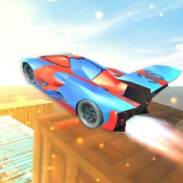 Fly Car Stunt: Play Fly Car Stunt for free on LittleGames