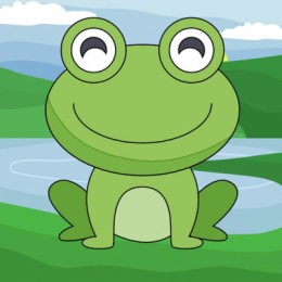 🕹️ Play Frogie Cross The Road Game: Free Online Frog River